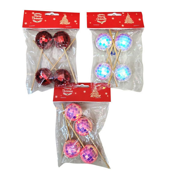 Picture of Xmas Disco Candy Ball Spike