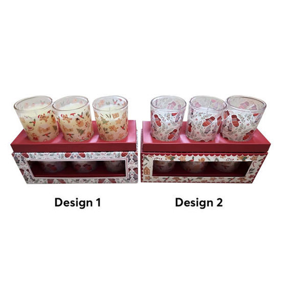 Picture of Fragranced Candles - 3pcs