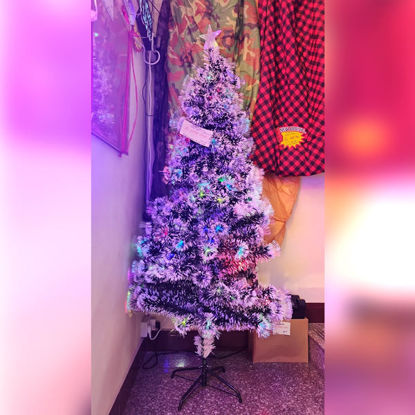 Picture of Xmas Tree with Fibre Optic Light - 180cm/6ft