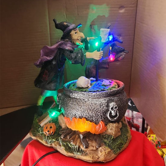 Picture of Halloween Witch with Light and Sound