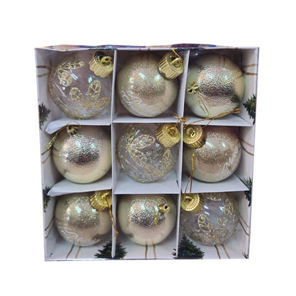 Picture of Xmas Ball - 9pcs