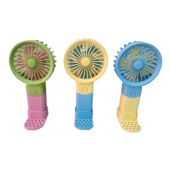 Picture of Rechargeable Colorful Hand Fan Usb