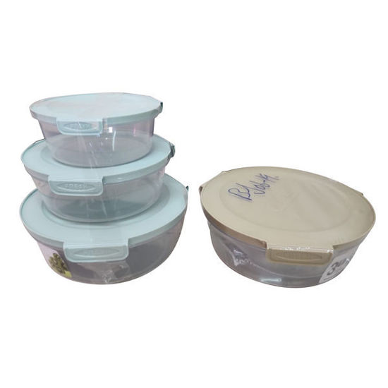 Picture of Plastic round container (3pcs)