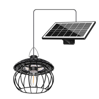 Picture of Pumpkin Style Solar Hanging Light W/R.Control