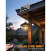 Picture of Pumpkin Style Solar Hanging Light W/R.Control (White)