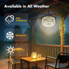 Picture of Solar Pendent Hanging Light (White & Warm White) W/R.Control