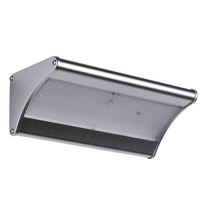 Picture of Solar Wall Light Aluminium 1900 Lumens (4 Modes)