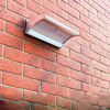 Picture of Solar Wall Light Aluminium Curve Style 900 Lumens 4 Modes (White)