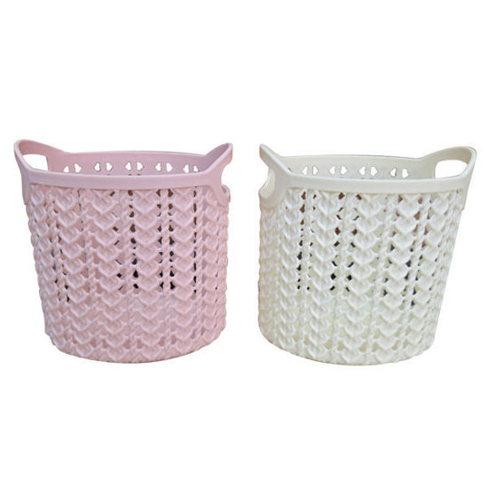 Picture of Round Basket withHandle - 10x15cm