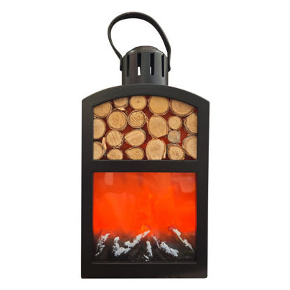 Picture of Fireplace Deco (electric or battery operated) - 14x-32cm