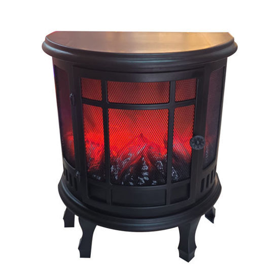 Picture of Fireplace Deco Half Desk (electric or battery operated) - 47x25x56cm
