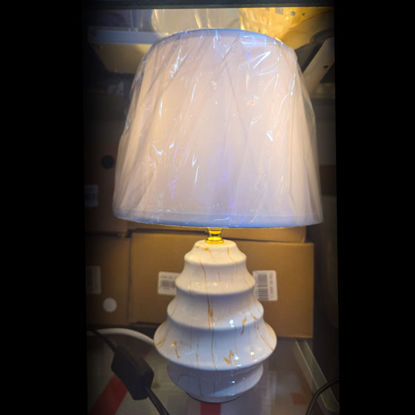 Picture of Table Lamp with Ceramic Base (Bulb Not Included)