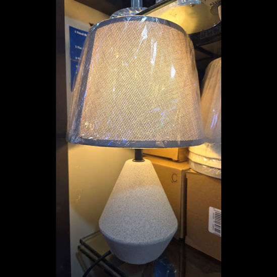 Picture of Table Lamp with Concrete Base (Bulb Not Included)
