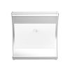 Picture of Solar Alumimium Square Wall Light (White)
