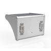 Picture of Solar Alumimium Square Wall Light (White)