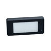 Picture of Solar Black Housing Rectangular Wall Light (White)