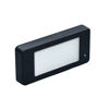Picture of Solar Black Housing Rectangular Wall Light (White)
