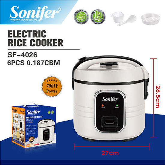 Picture of Sonifer Rice Cooker 4L+1.5L (700W)