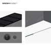 Picture of Solar Minimalist Rectangular Bar Led Light (Warm White)