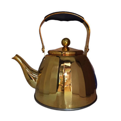 Picture of Kettle Whistling (Gold) W/Strainer - 1lts