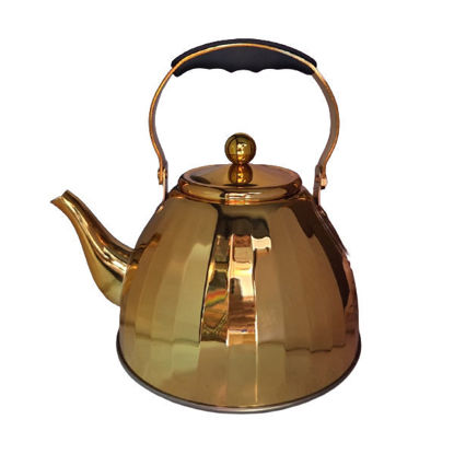 Picture of Kettle Whistling (Gold) W/Strainer - 1.5lts