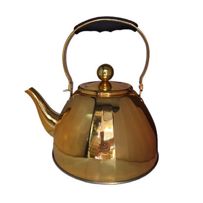 Picture of Kettle Whistling (Gold) W/Strainer - 2lts