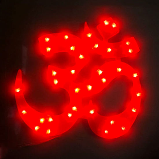 Picture of Aum Led Light (Red Or White) - 39cm