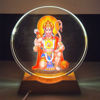 Picture of Glass Hindu God Light