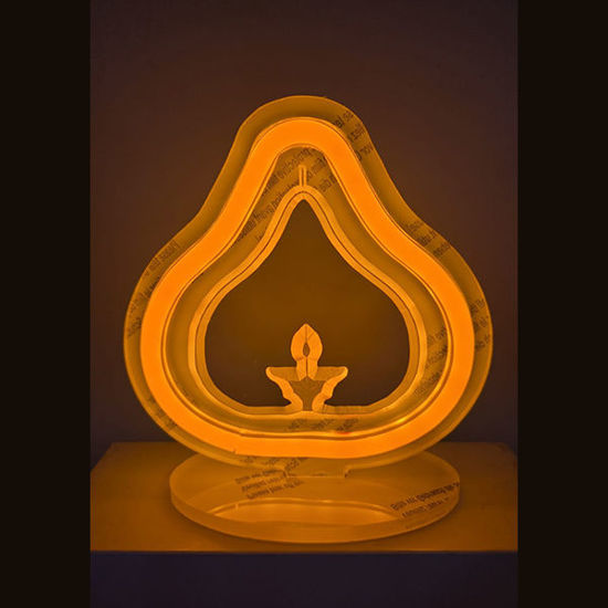 Picture of Neon diya frame (battery-operated)