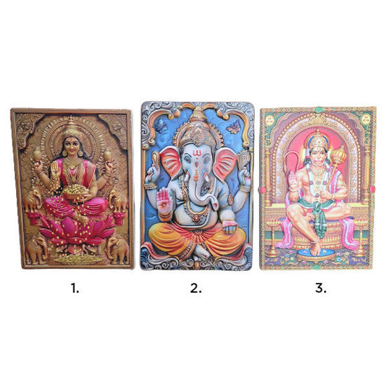 Picture of Hindu god frame with stand