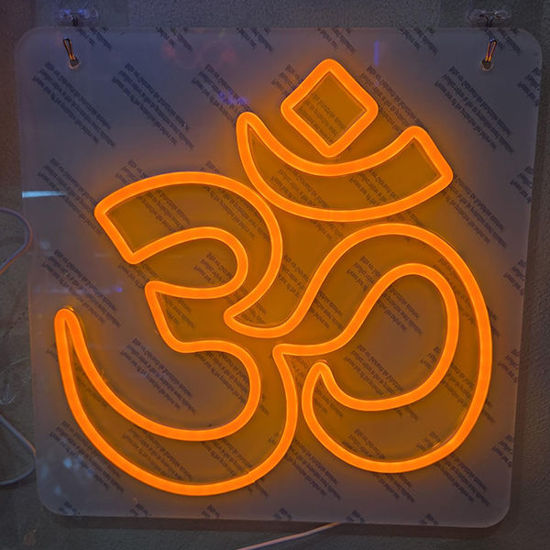 Picture of Neon Aum frame (30x30cm)