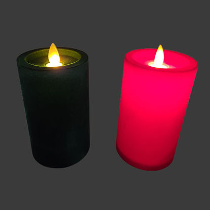 Picture of Velvet led Candle - 12cm