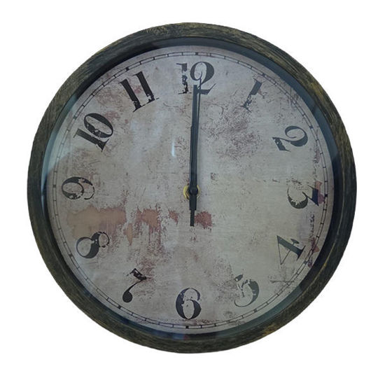 Picture of Round vintage clock - 25cm