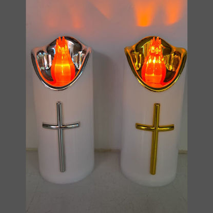 Picture of Crucifix candle - 12cm
