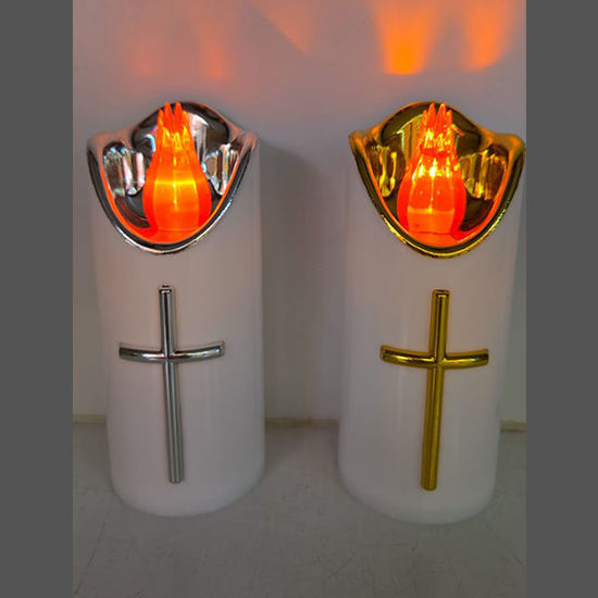 Picture of Crucifix candle - 12cm