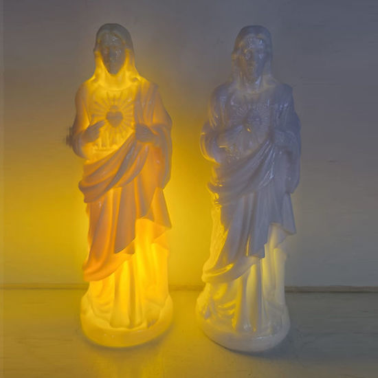 Picture of Sacred Heart statue with led light - 15cm