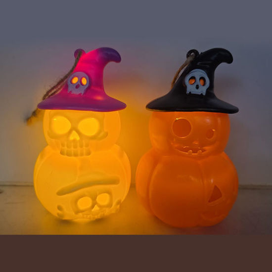 Picture of Halloween light with witch hat