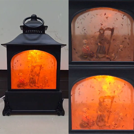 Picture of Halloween haunted house (26x13.5x7.5cm) - battery or electric powered